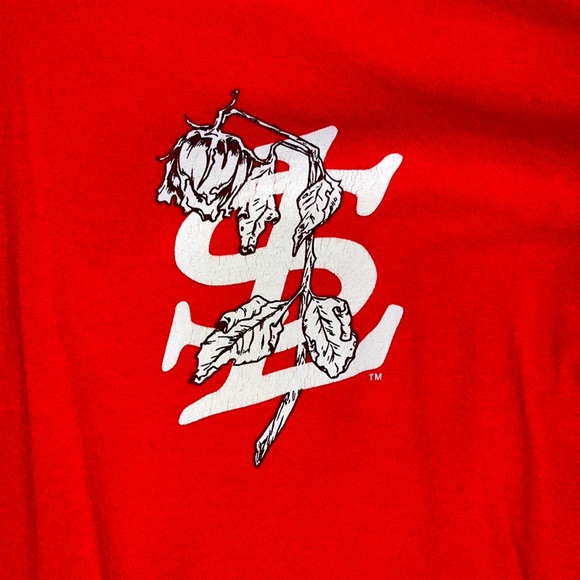 Sremmlife Long Sleeve Red Tee Shirt - Picture 2 of 5